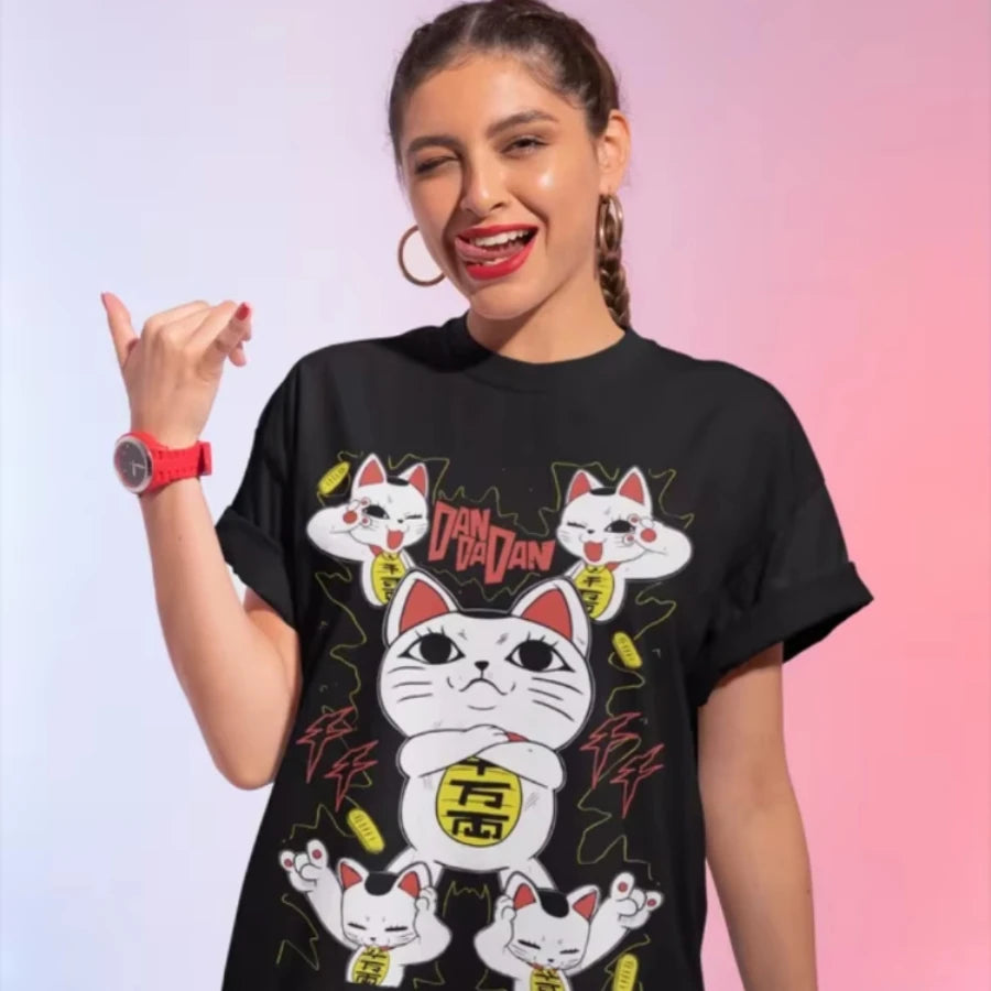 Dandadan Turbo Granny (Cat Form) T-shirt
