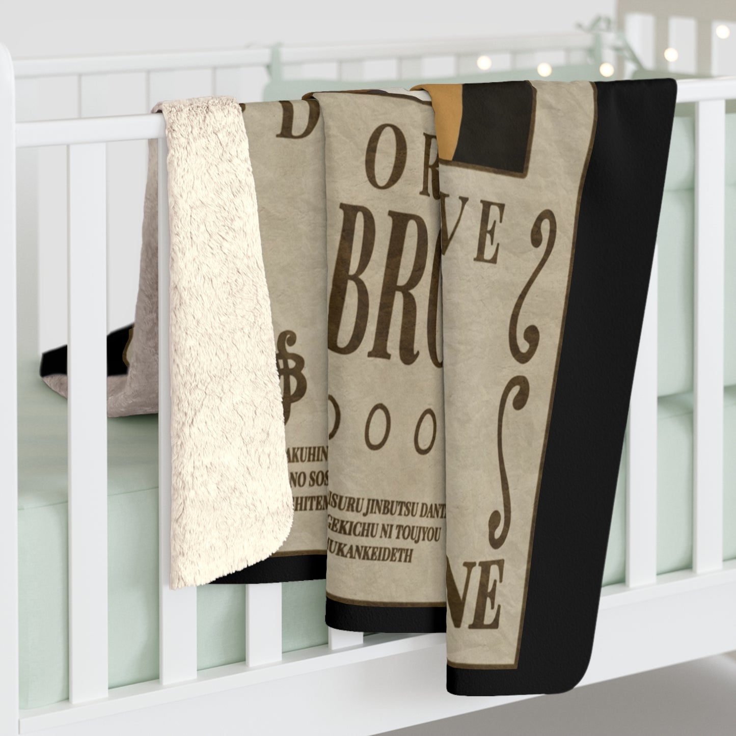 Wanted SK Brook Fleece Blanket