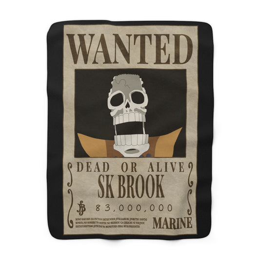 Wanted SK Brook Fleece Blanket