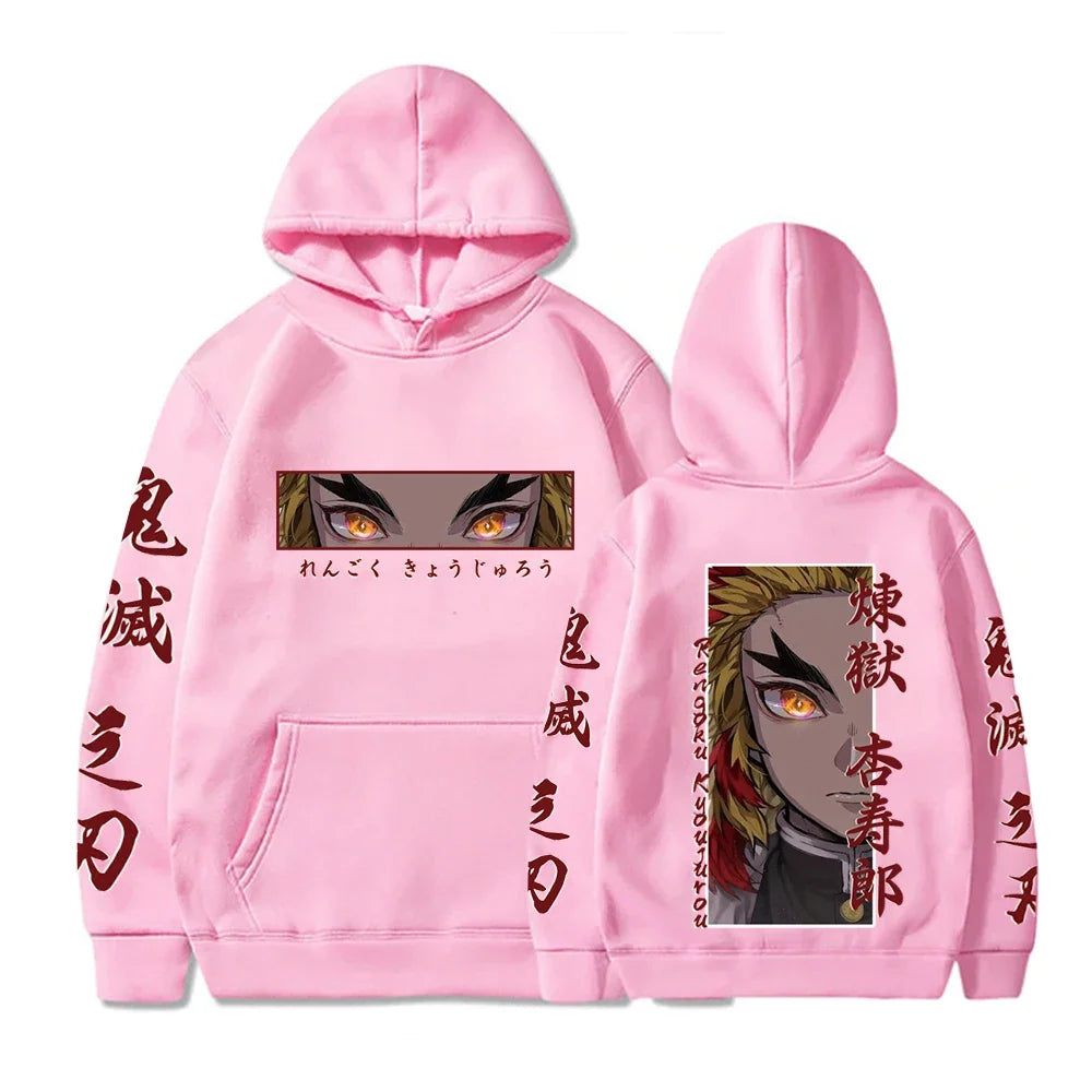 Demon Slayer Rengoku Kyoujurou Hoodie