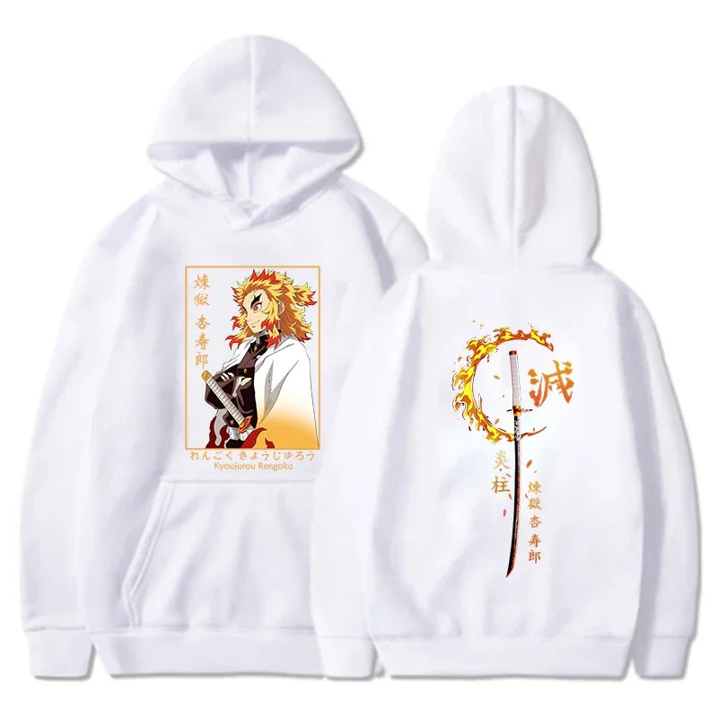 Demon Slayer Rengoku Kyoujurou Hoodie