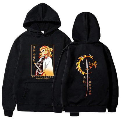 Demon Slayer Rengoku Kyoujurou Hoodie