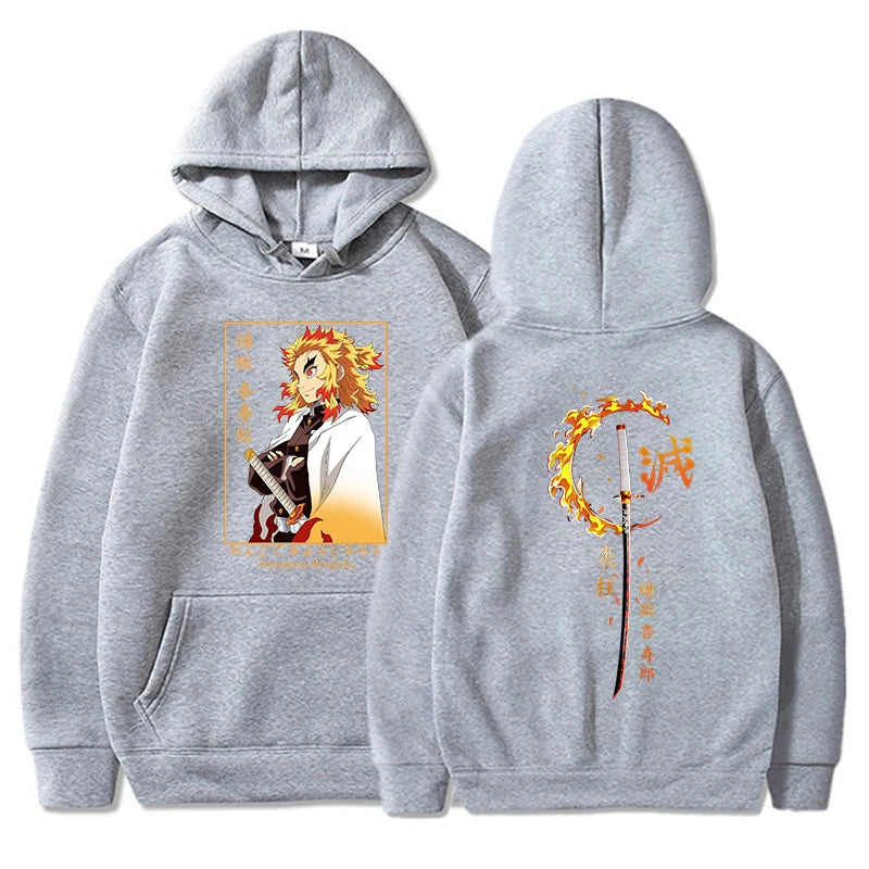 Demon Slayer Rengoku Kyoujurou Hoodie