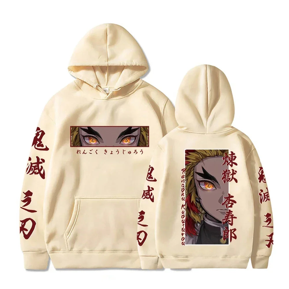 Demon Slayer Rengoku Kyoujurou Hoodie