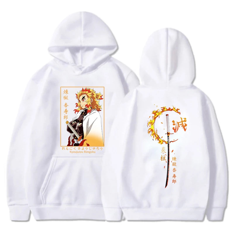 Demon Slayer Rengoku Kyoujurou Hoodie