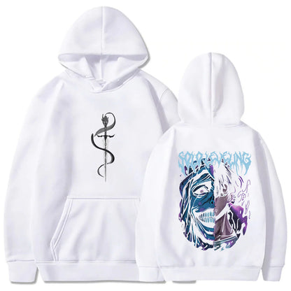 Solo Leveling Statue of God Hoodie Sung Jinwoo Hoodie