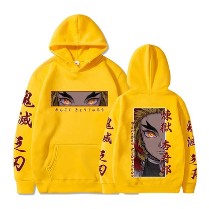 Demon Slayer Rengoku Kyoujurou Hoodie