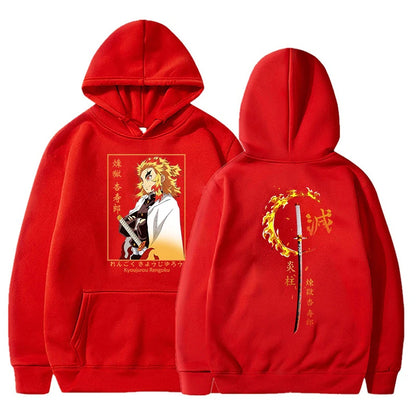 Demon Slayer Rengoku Kyoujurou Hoodie
