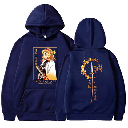 Demon Slayer Rengoku Kyoujurou Hoodie