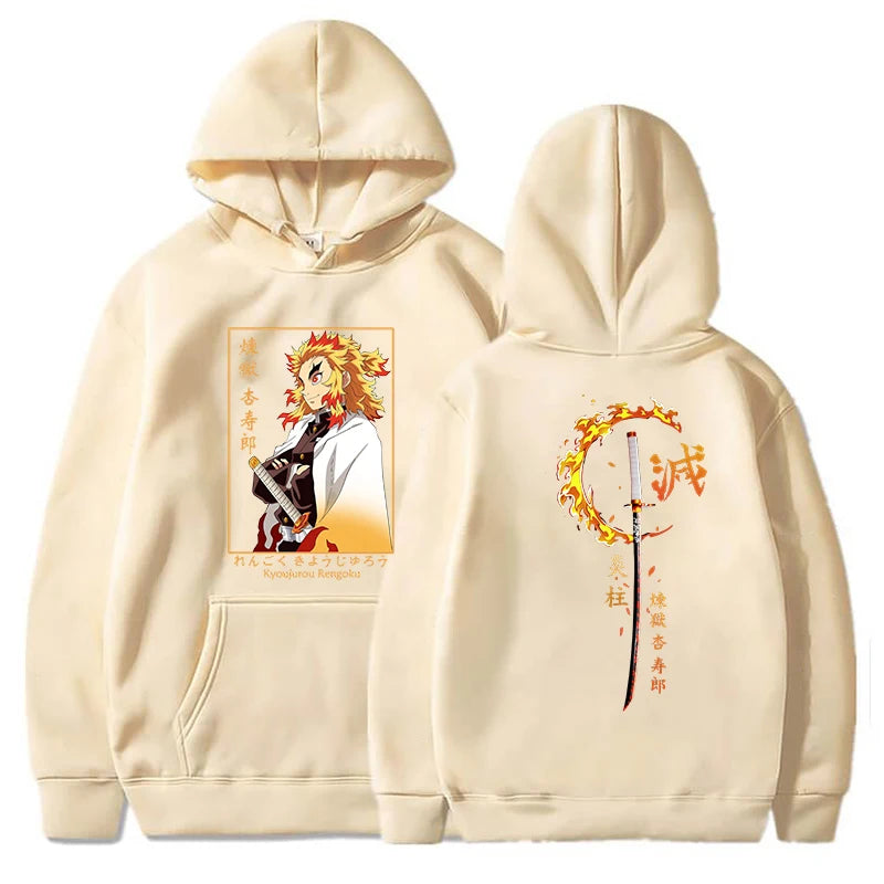 Demon Slayer Rengoku Kyoujurou Hoodie