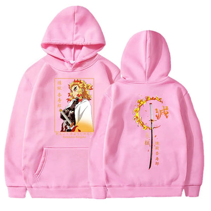 Demon Slayer Rengoku Kyoujurou Hoodie