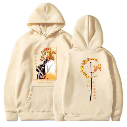 Demon Slayer Rengoku Kyoujurou Hoodie