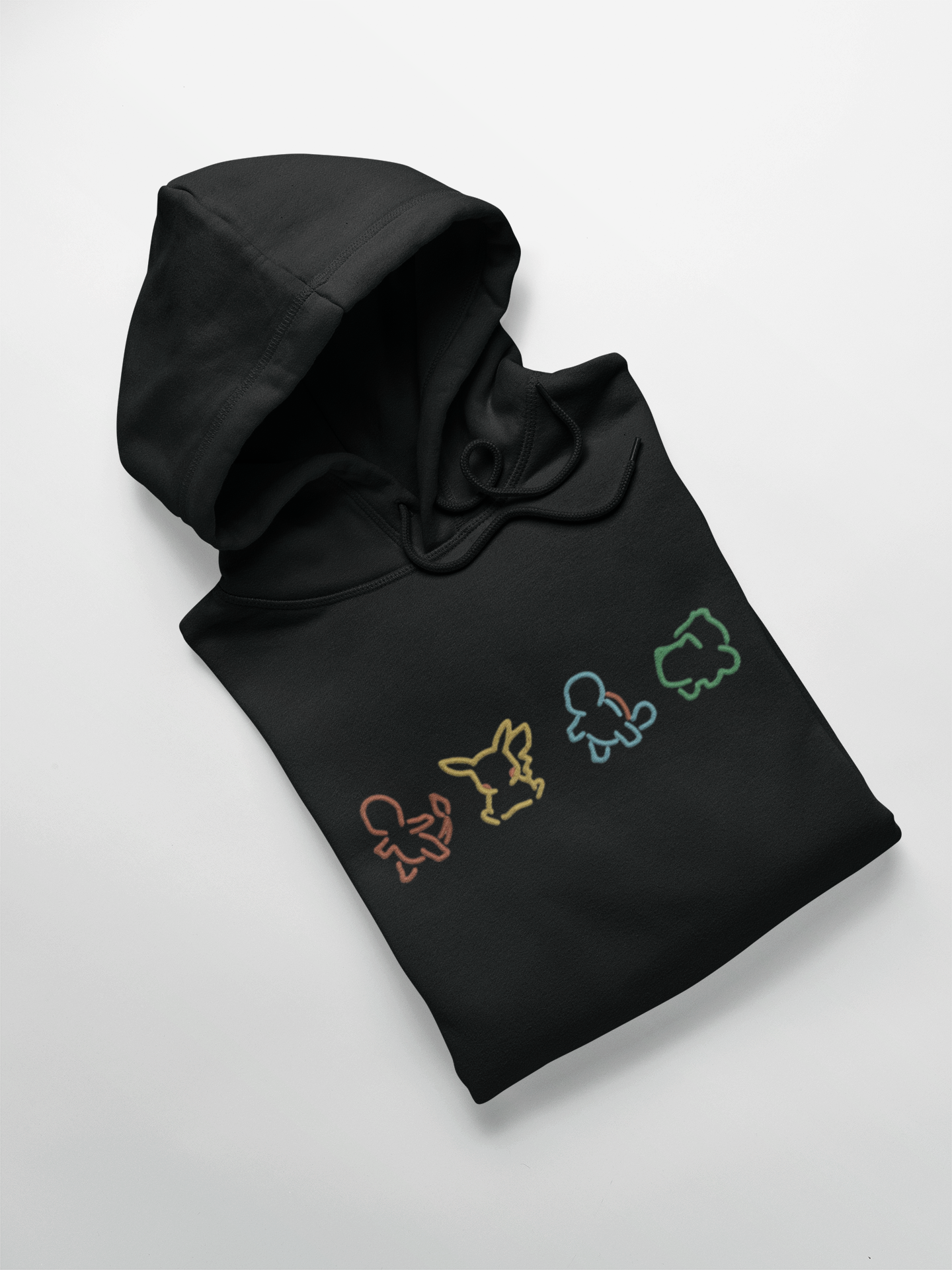 Gen 1 starter pokemon Embroidery Hoodie